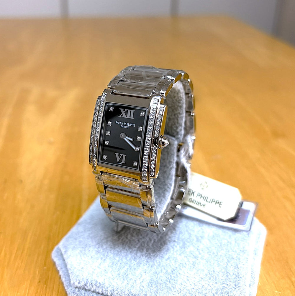 Patek Philippe Twenty‑4 4910/20G‑001 – 18K White Gold & Diamonds Unworn / Full Set