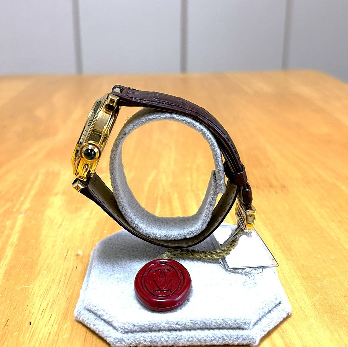 カルティエ パシャ 38mm W3004856 – 18Kイエローゴールド – 自動巻き 未使用 / フルセット