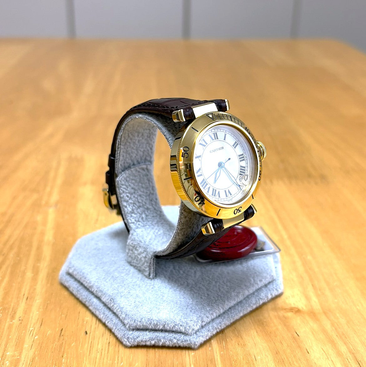 Cartier Pasha 38mm W3004856 – 18K Yellow Gold – Automatic Unworn / Full Set