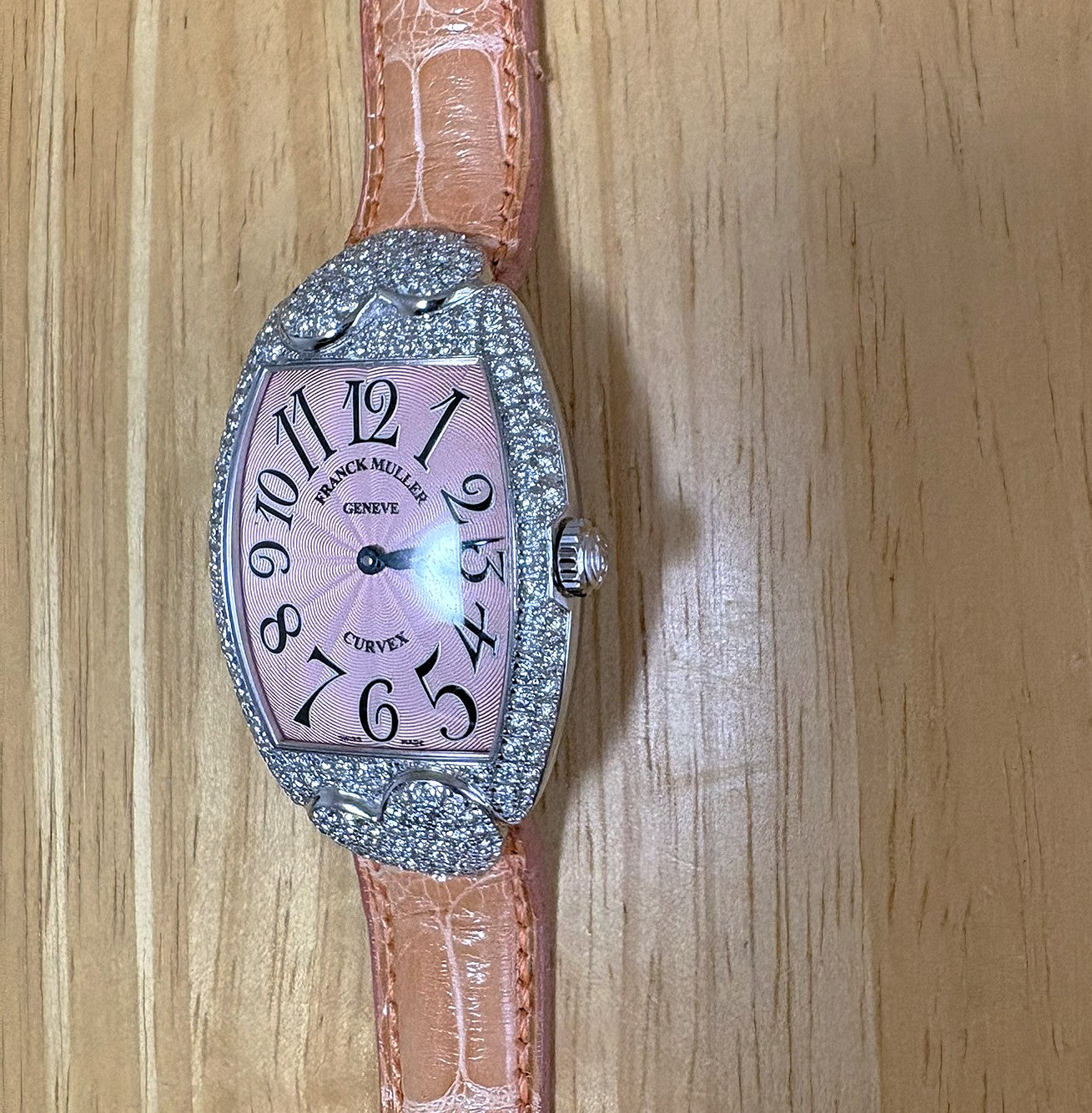 Franck Muller Cintree Curvex 7502QZ – Diamond Bezel – Quartz Unworn / Full Set