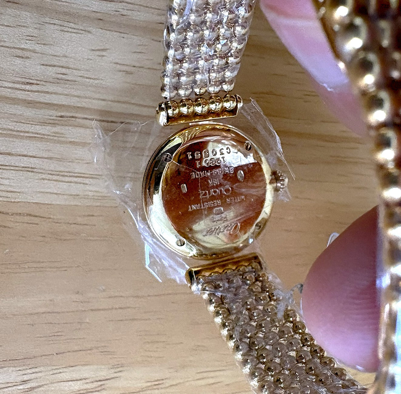 Cartier Gold Diamond Lady's watch Unworn / Full Set