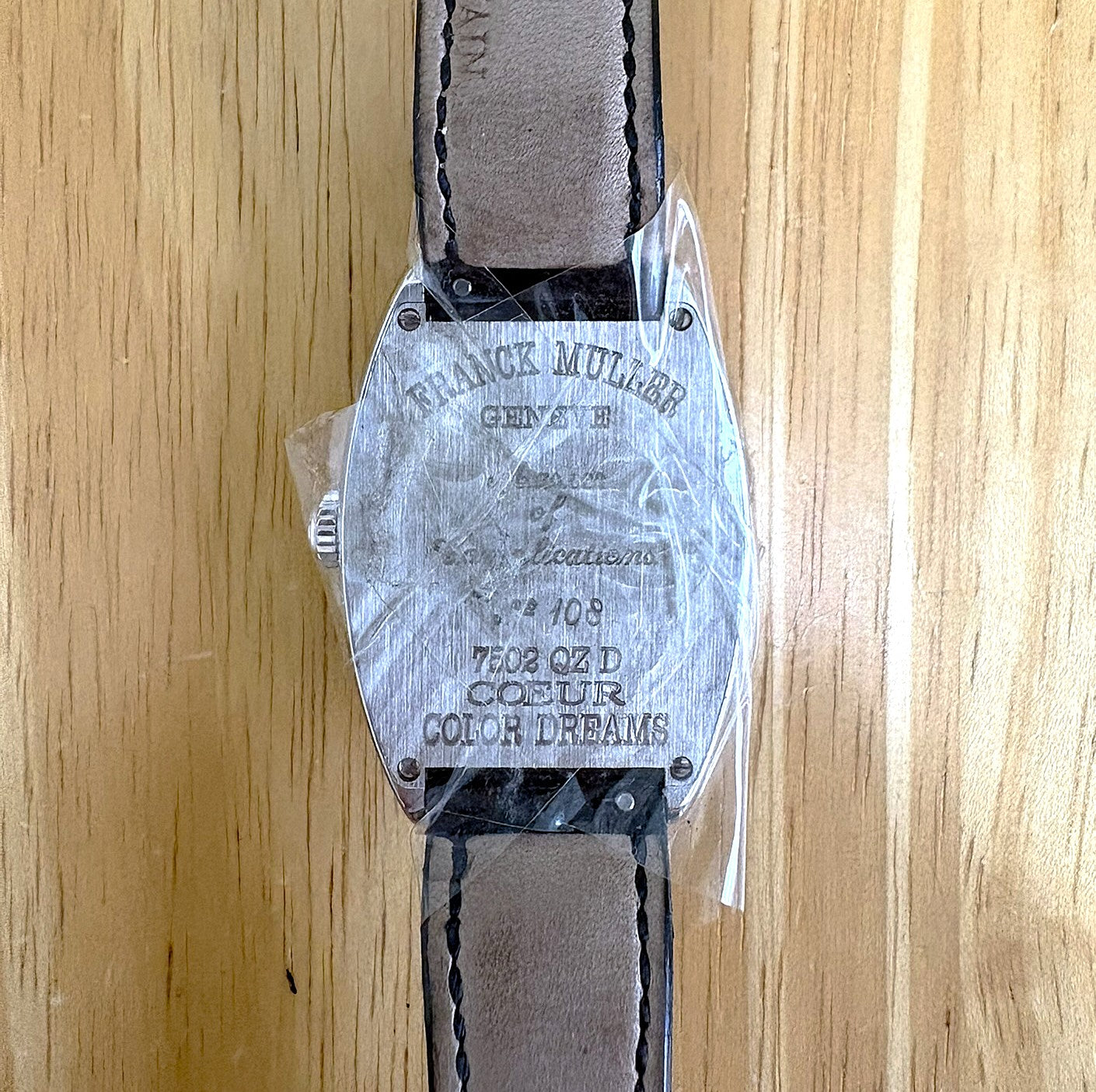 Franck Muller Color Dreams 7502QZ – Diamond Bezel – Quartz Unworn / Full Set