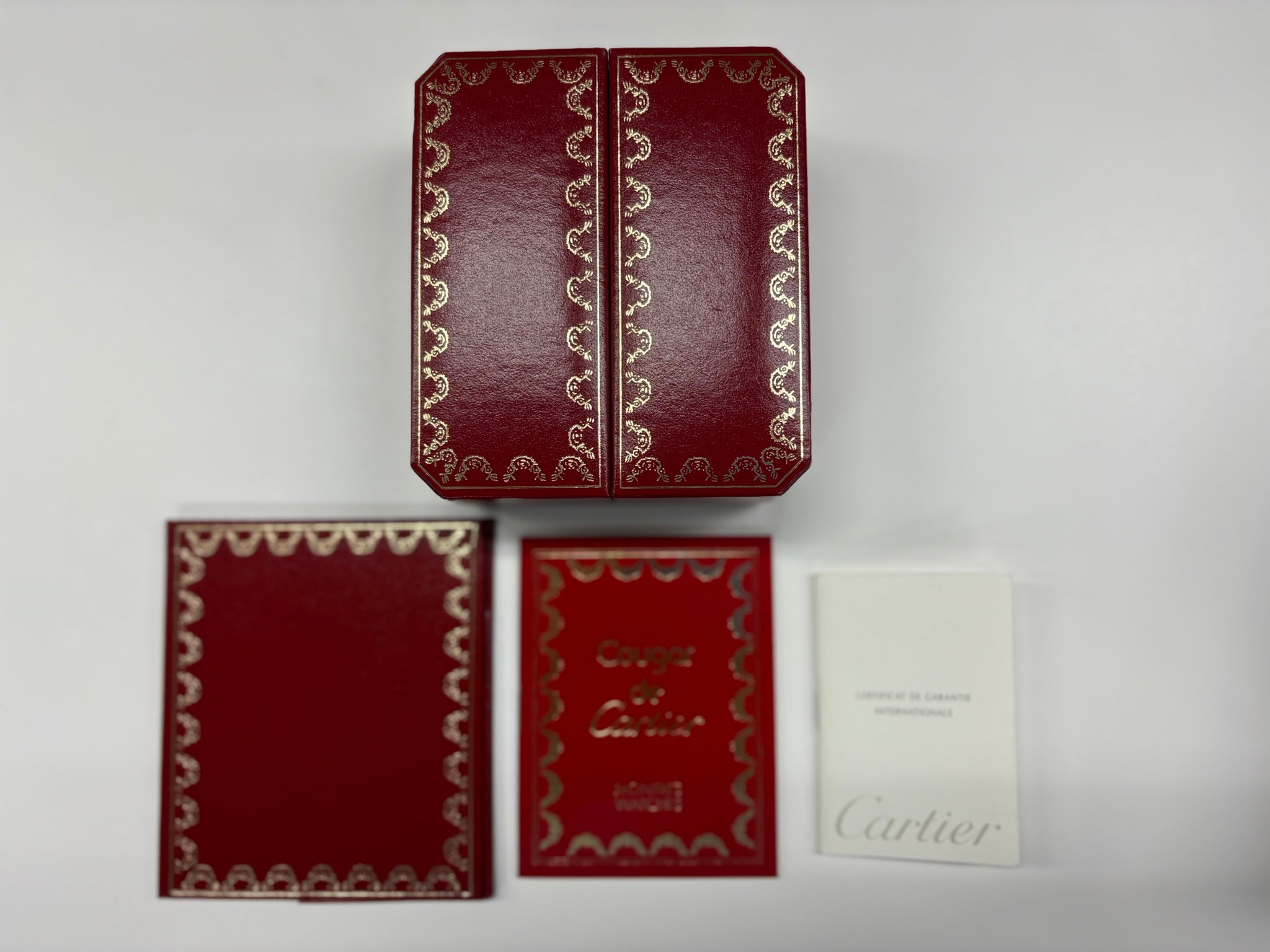 Cartier Gold Diamond Lady's watch Unworn / Full Set