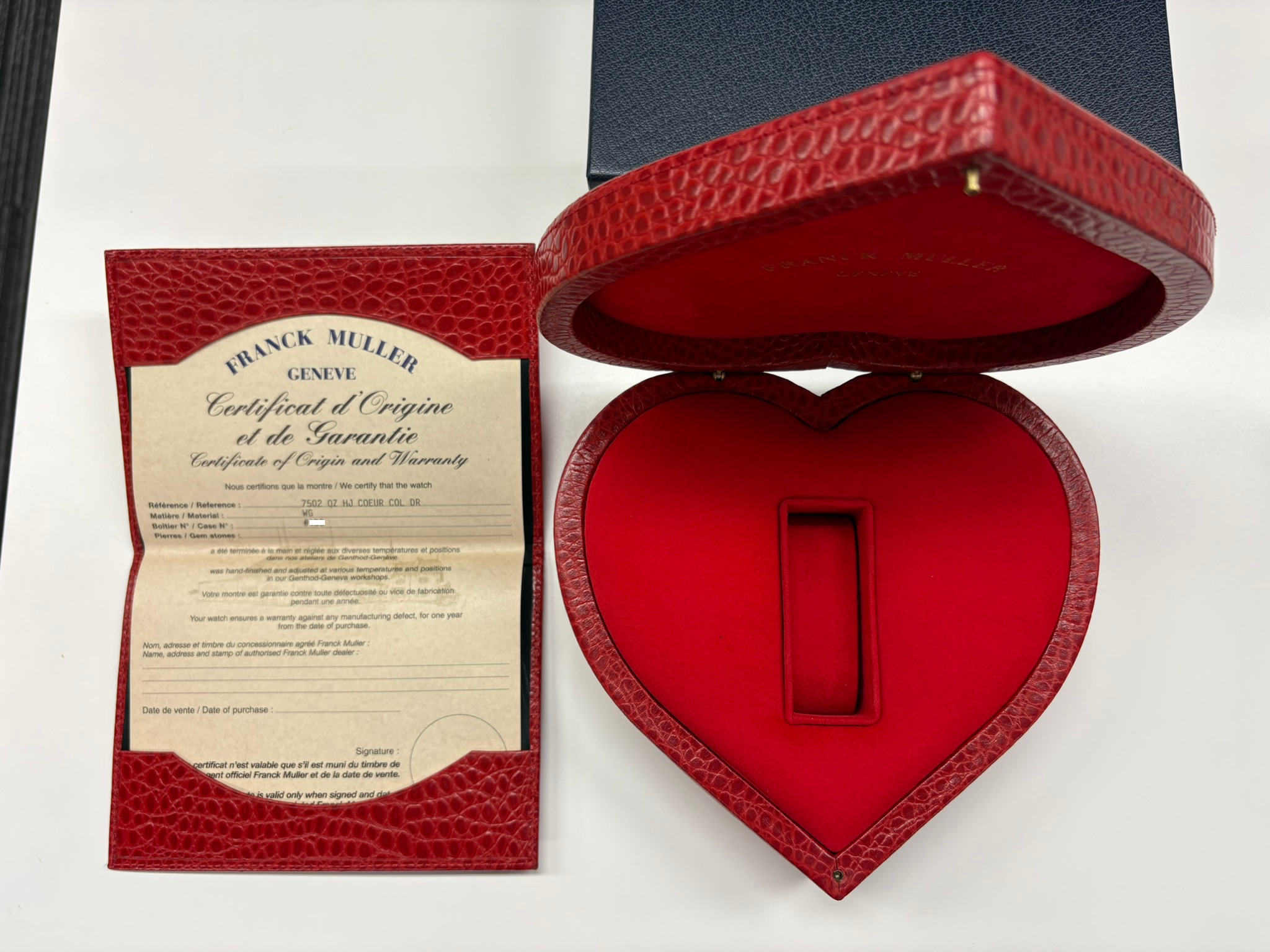 Franck Muller Color Dreams 7502QZ – Diamond Bezel – Quartz Unworn / Full Set