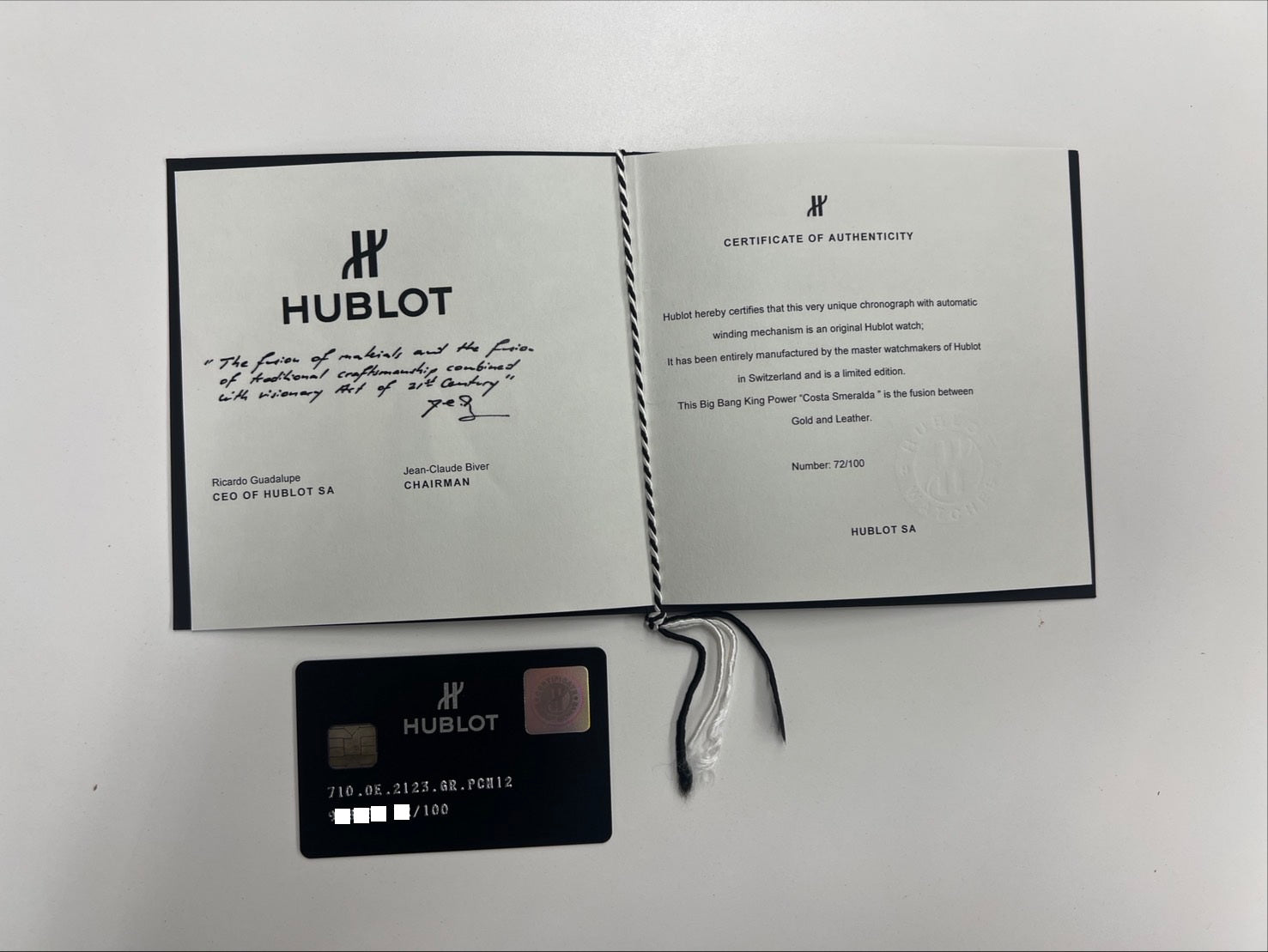 ウブロ キングパワー コスタ スメラルダ – 100本限定 中古品