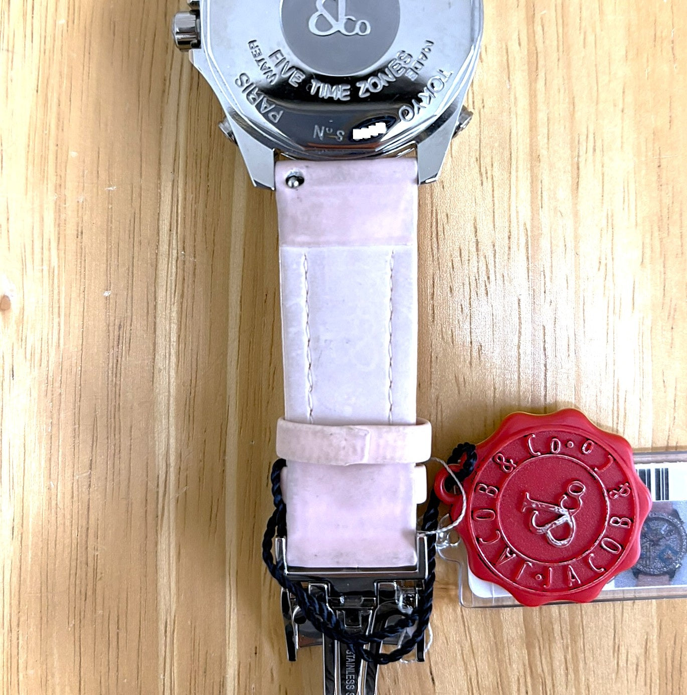 Jacob & Co. ファイブタイムゾーン JC-M77D 未使用 / フルセット