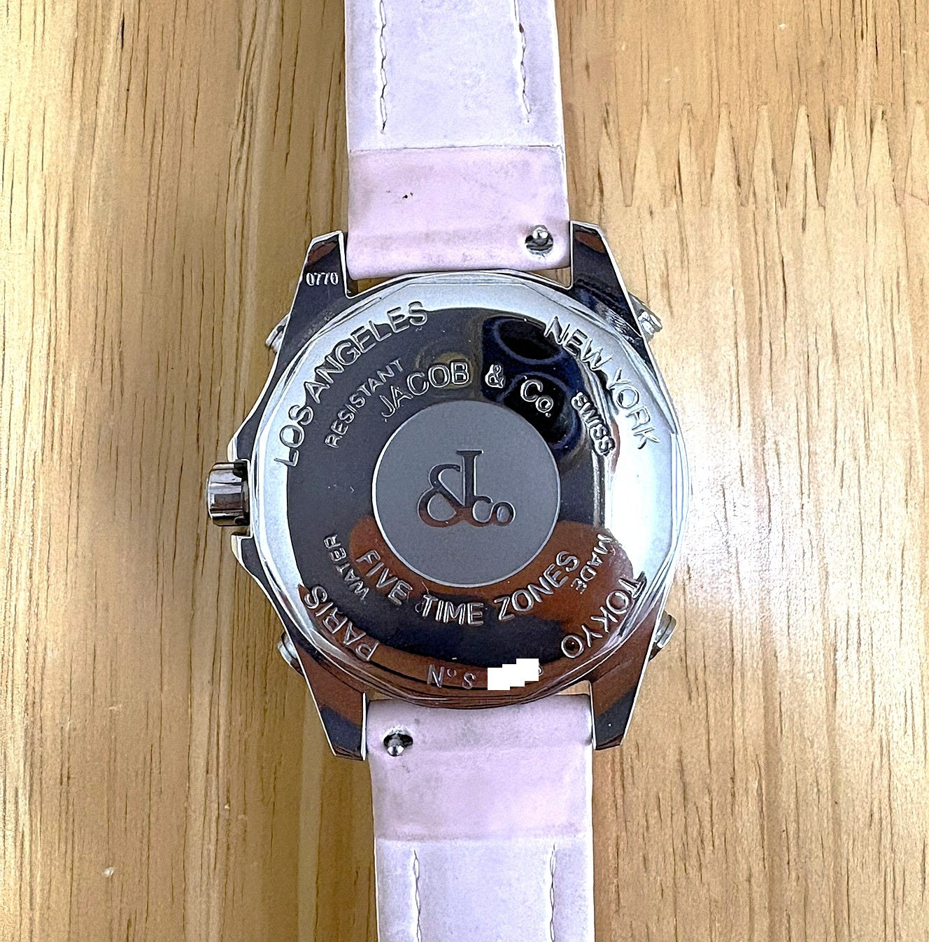 Jacob & Co. ファイブタイムゾーン JC-M77D 未使用 / フルセット