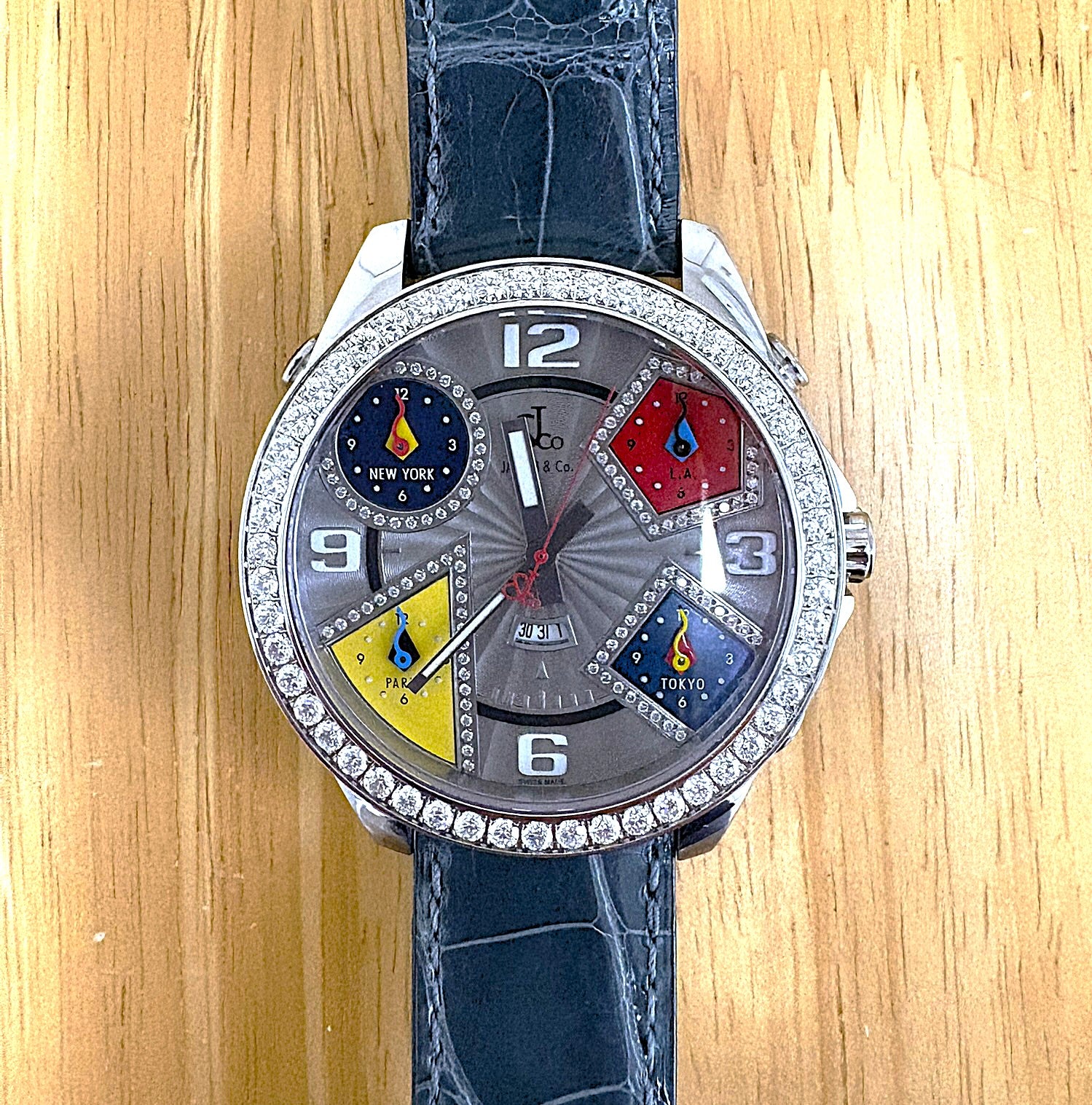 Jacob & Co. ファイブタイムゾーン JC-57DAD 未使用 / フルセット