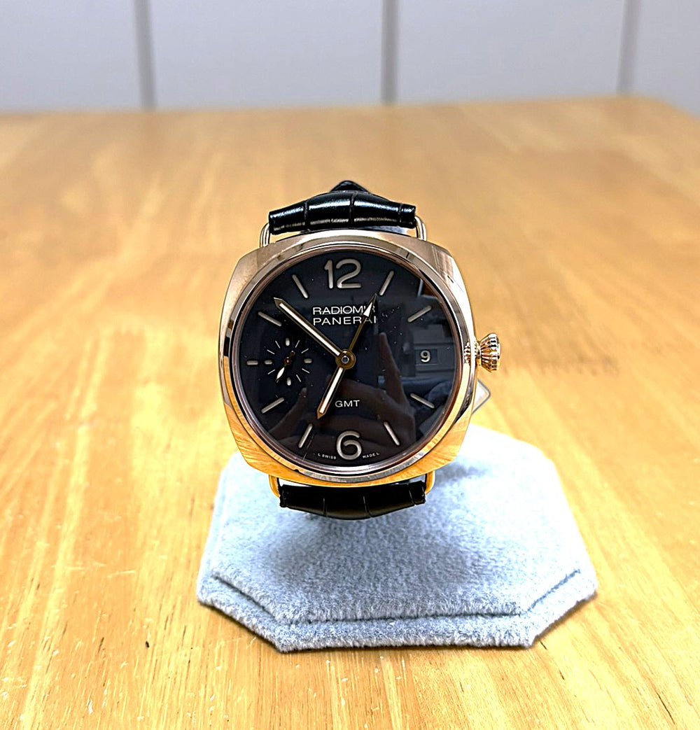 Panerai Radiomir 3 Days GMT Oro Rosso PAM00421 Full Set (Used)