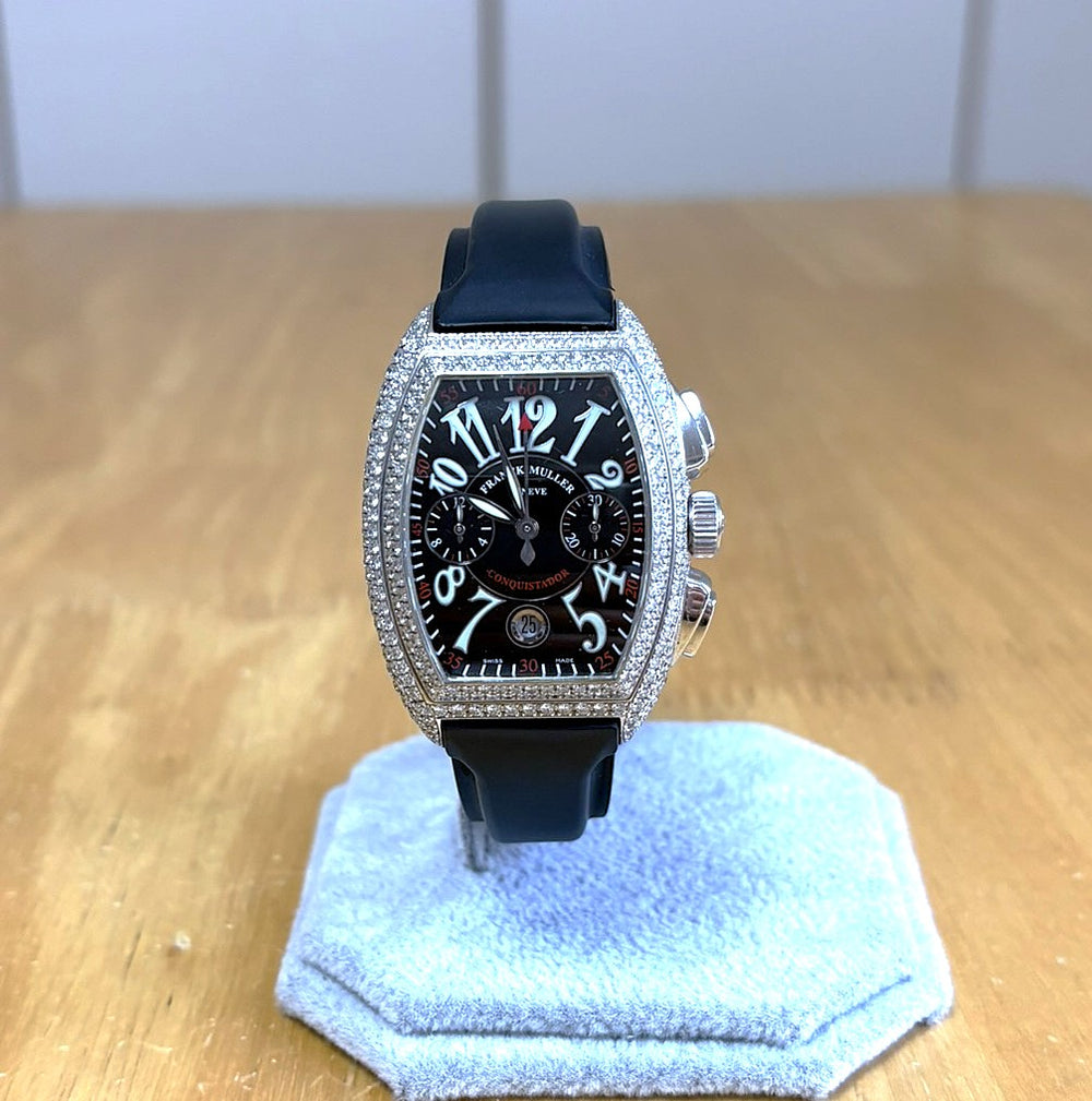 Franck Muller Conquistador Chronograph 8001 CC D (used condition)