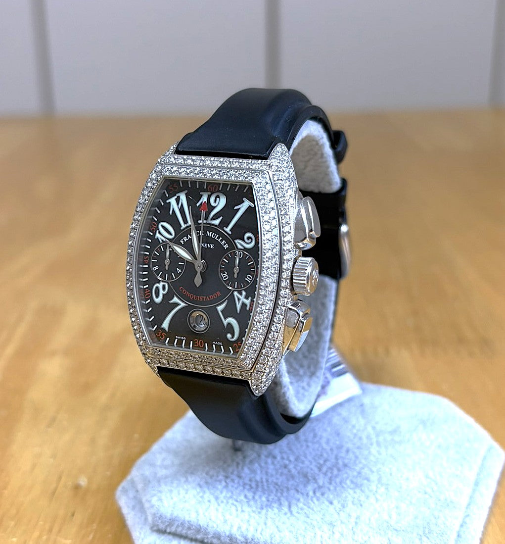 Franck Muller Conquistador Chronograph 8001 CC D (used condition)