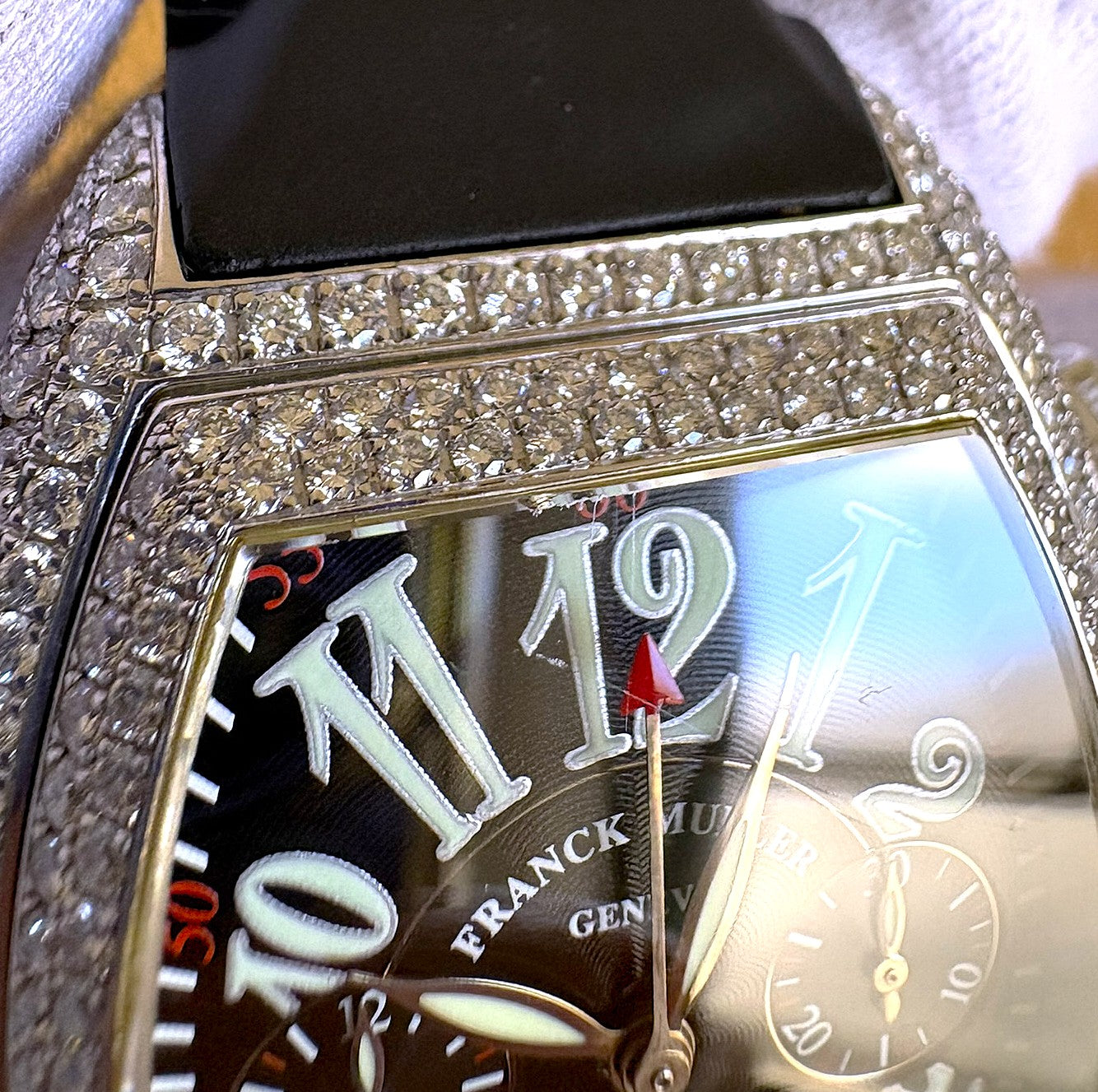 Franck Muller Conquistador Chronograph 8001 CC D (used condition)