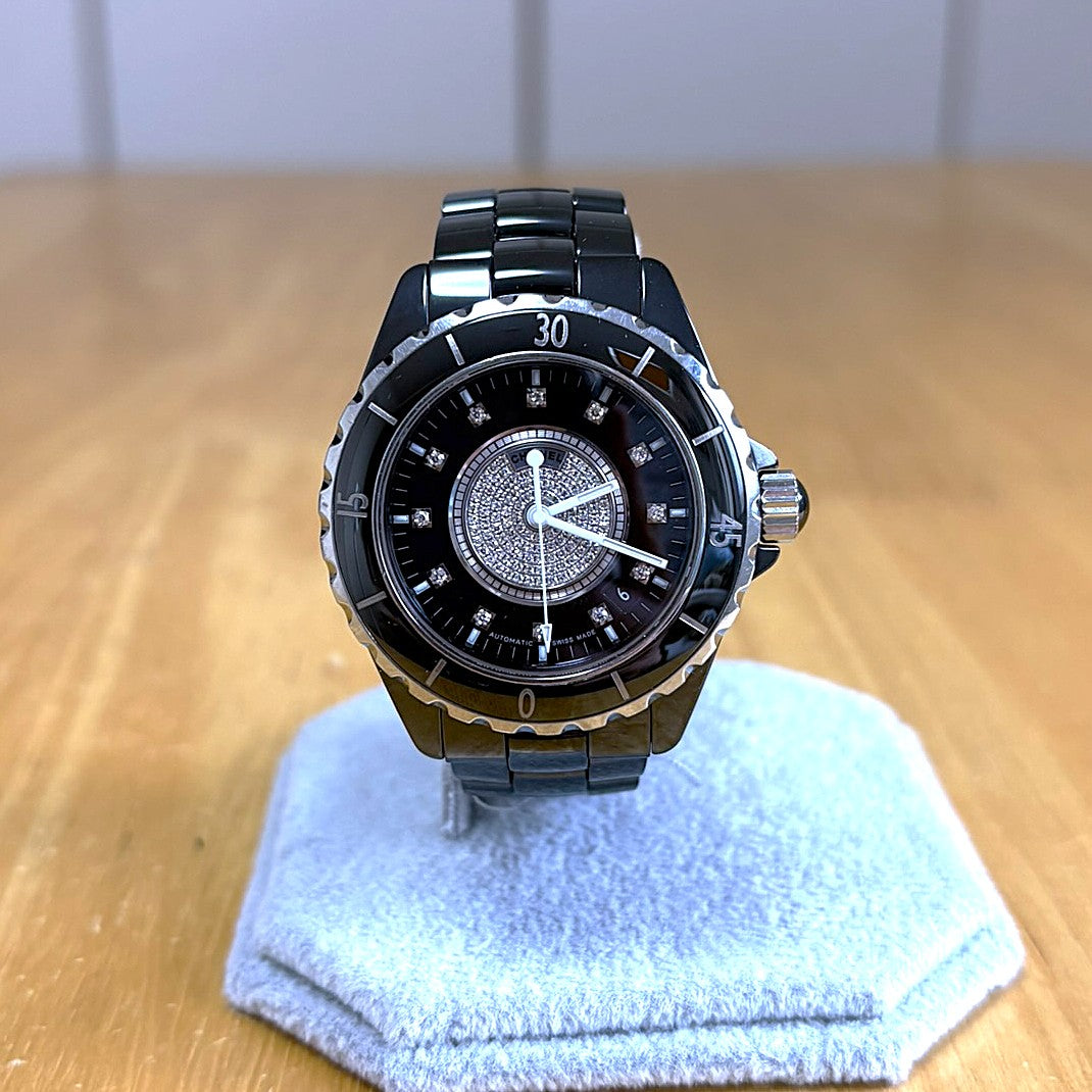 Chanel J12 Black H1757 (used condition)