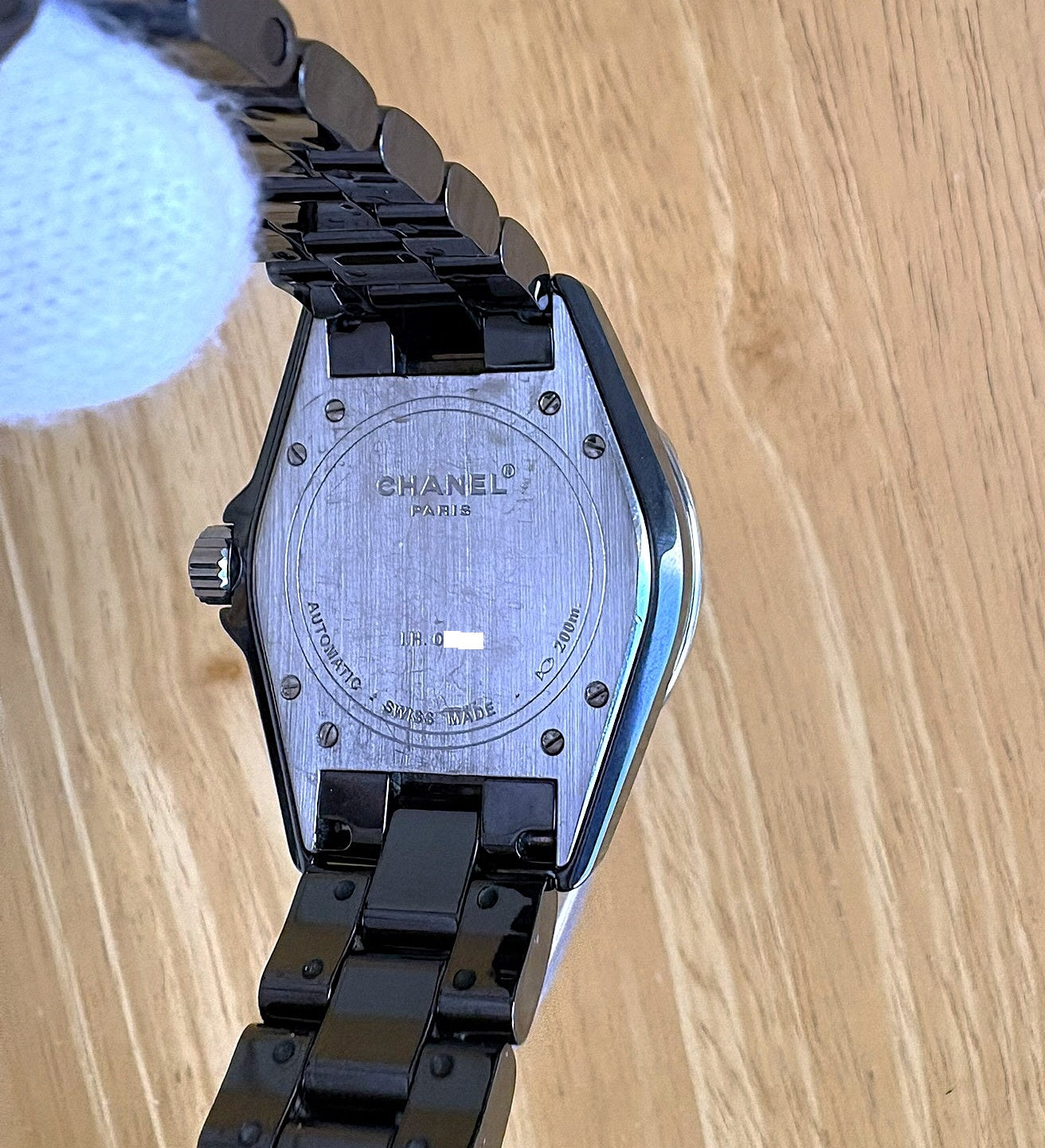 Chanel J12 Black H1757 (used condition)