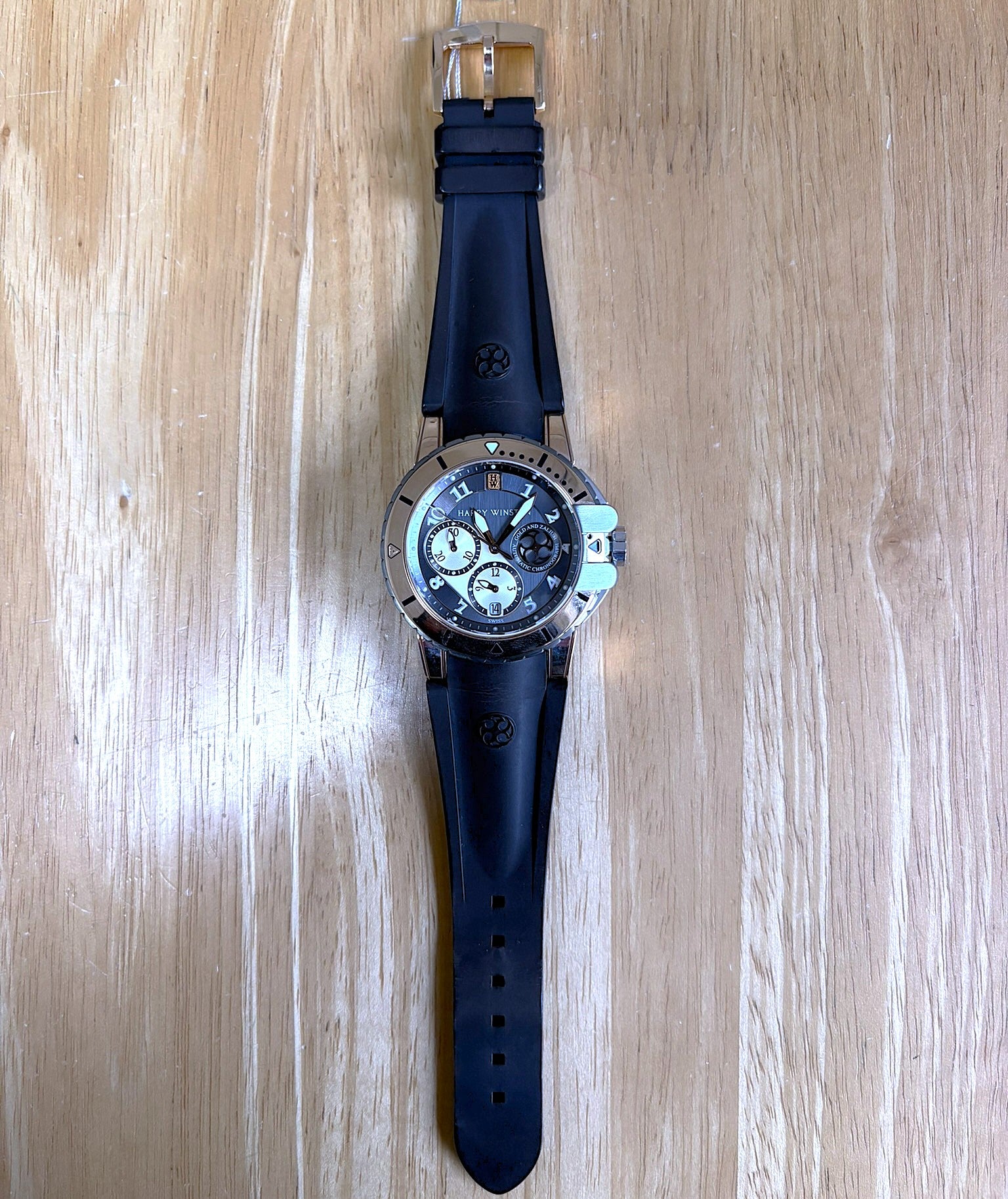 HARRY WINSTON Ocean Diver 410MCA44RZ (used condition)