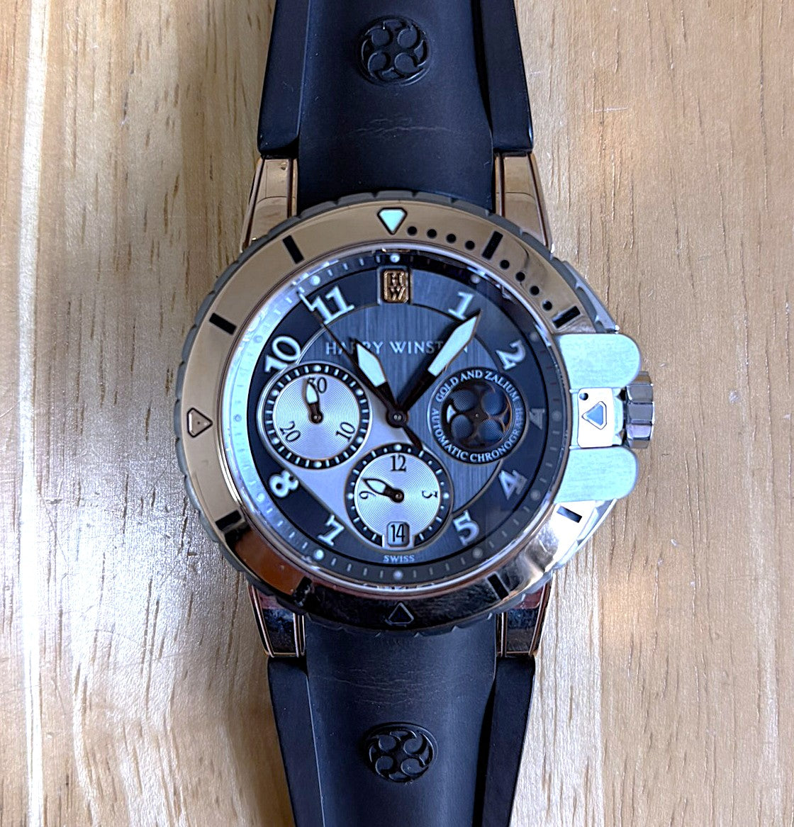 HARRY WINSTON Ocean Diver 410MCA44RZ (used condition)