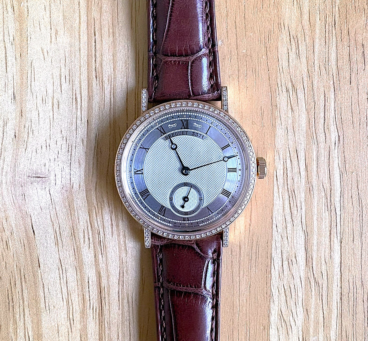 Breguet Rose Gold Diamonds Case 5908BR/12/984 (used condition)