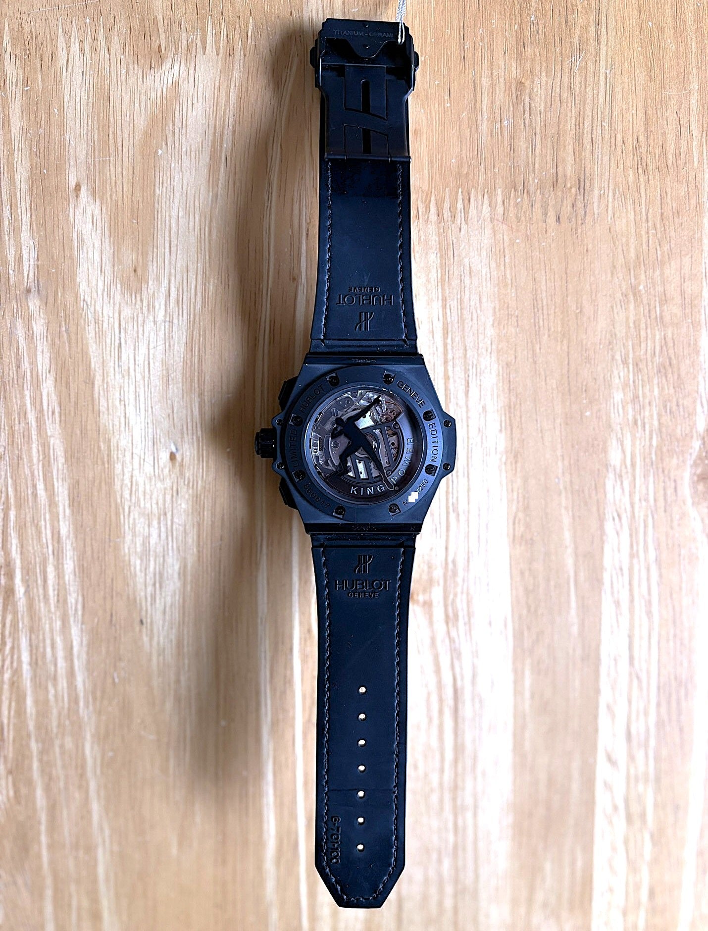 Hublot King Power Usain Bolt 703.CI.1129.NR.USB12 Special Edition (used condition)