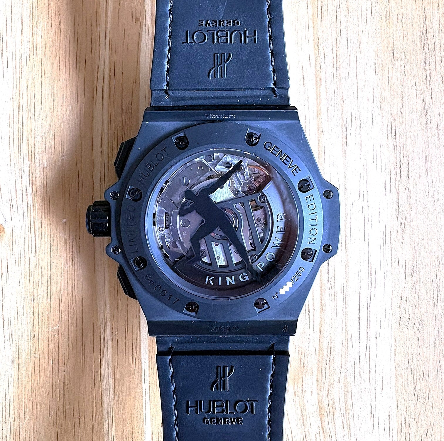 Hublot King Power Usain Bolt 703.CI.1129.NR.USB12 Special Edition (used condition)