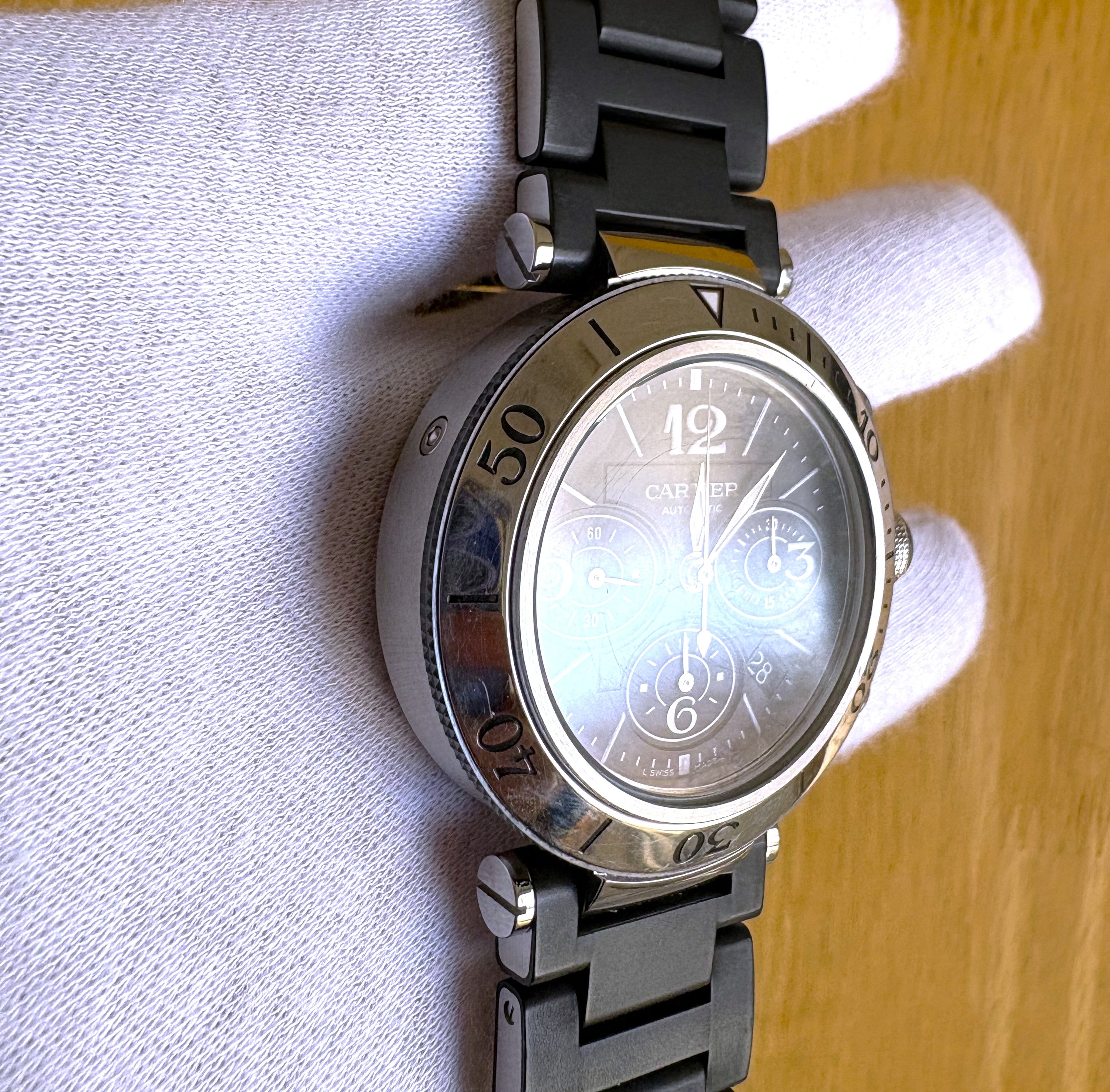 Cartier Pasha Seatimer W31088U2 (used condition)