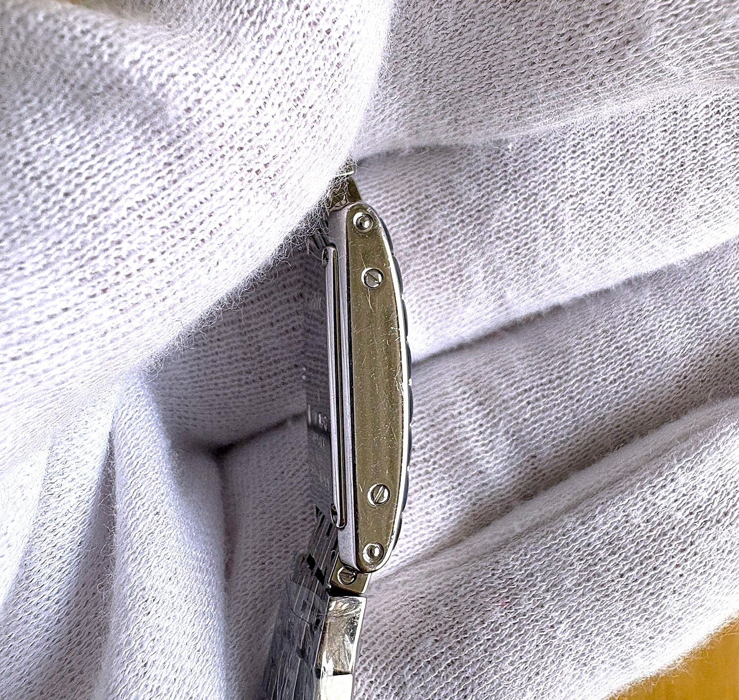 Cartier Tank White Gold Watch (used condition)