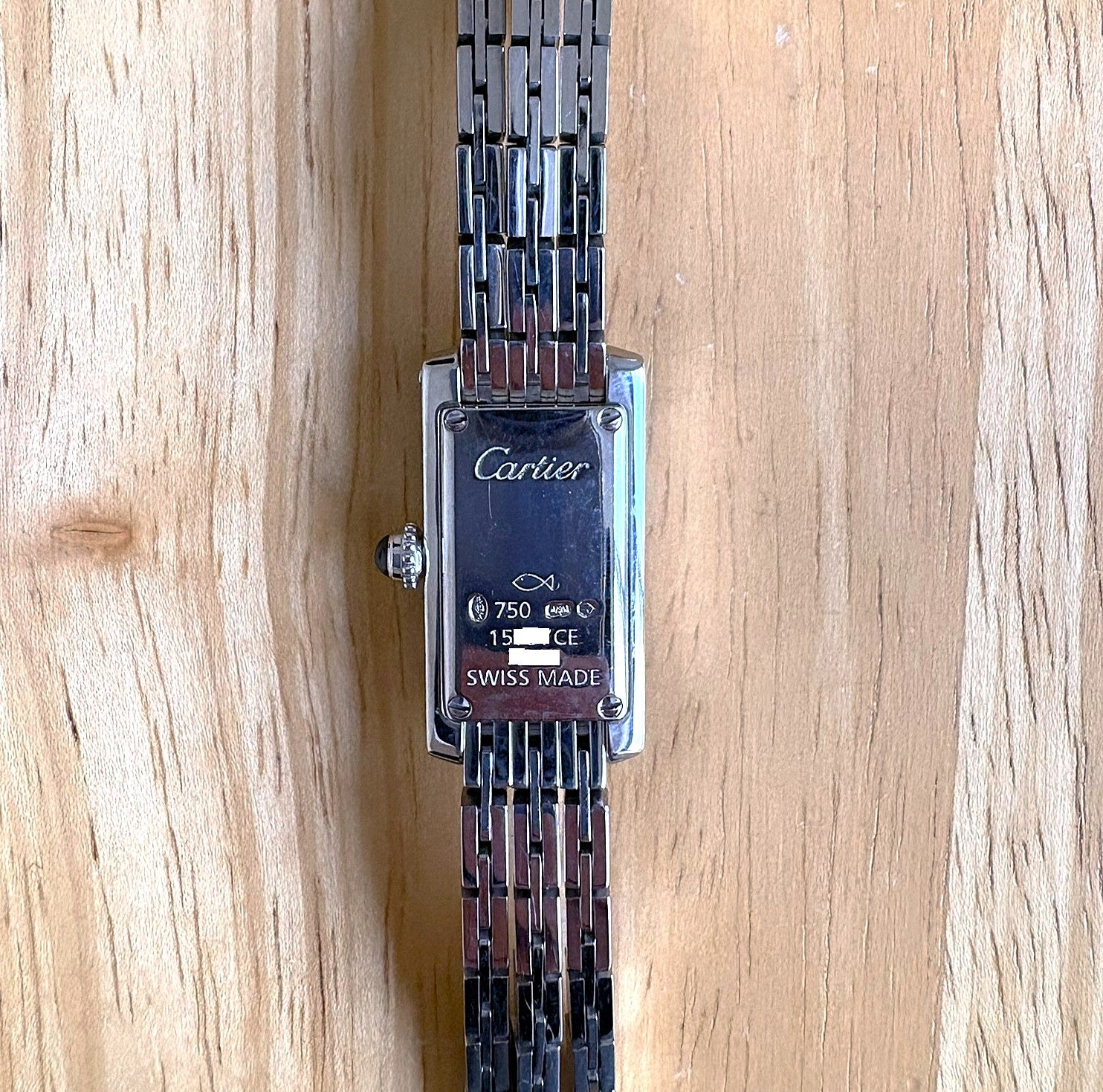Cartier Tank W15364W3 (used condition)