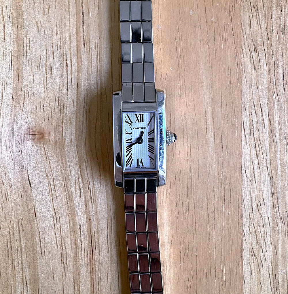 Cartier Tank W15364W3 (used condition)