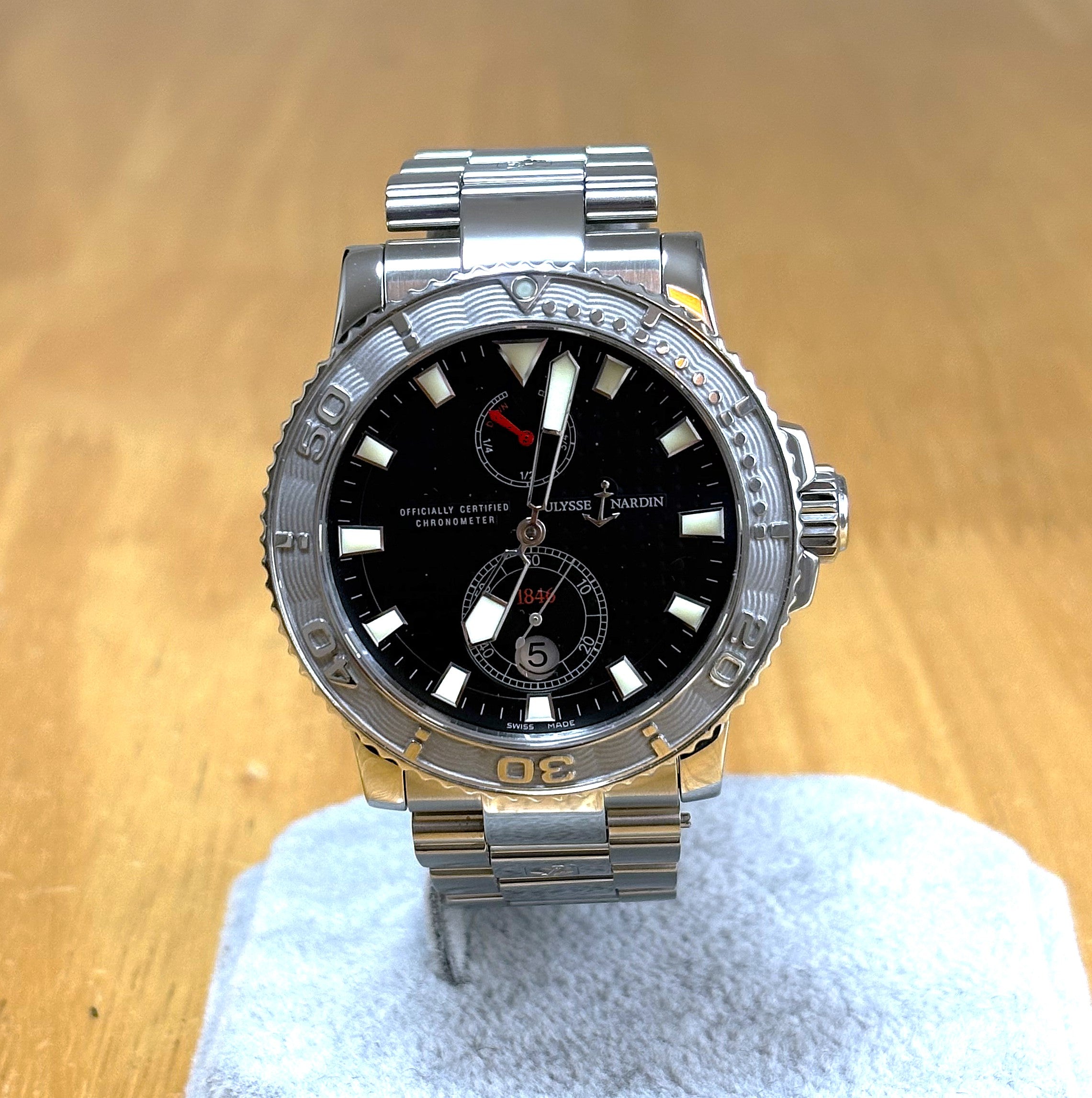Ulysse Nardin Maxi Marine Diver 263-33-3/92 Used Very Good condition