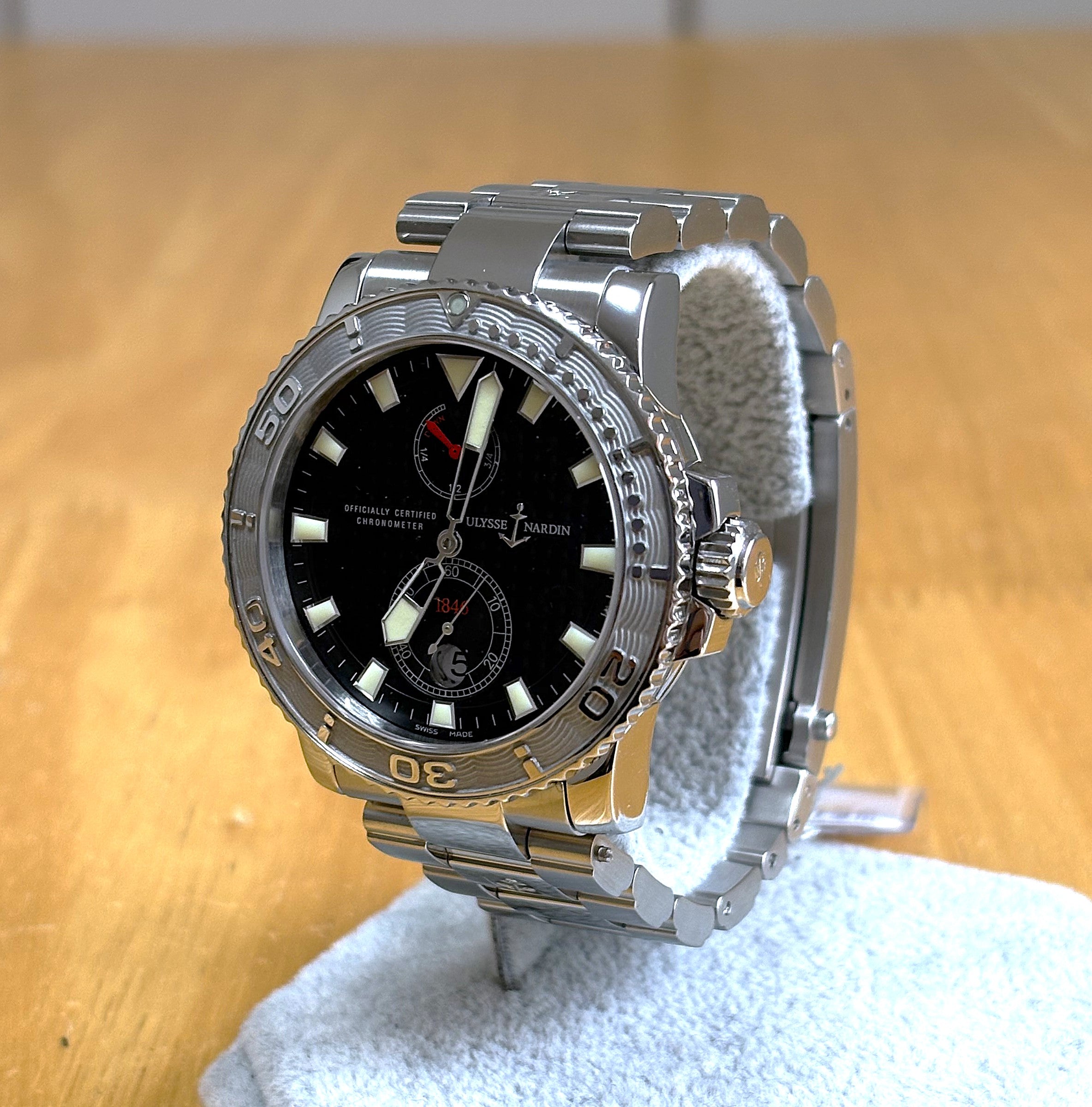 Ulysse Nardin Maxi Marine Diver 263-33-3/92 Used Very Good condition
