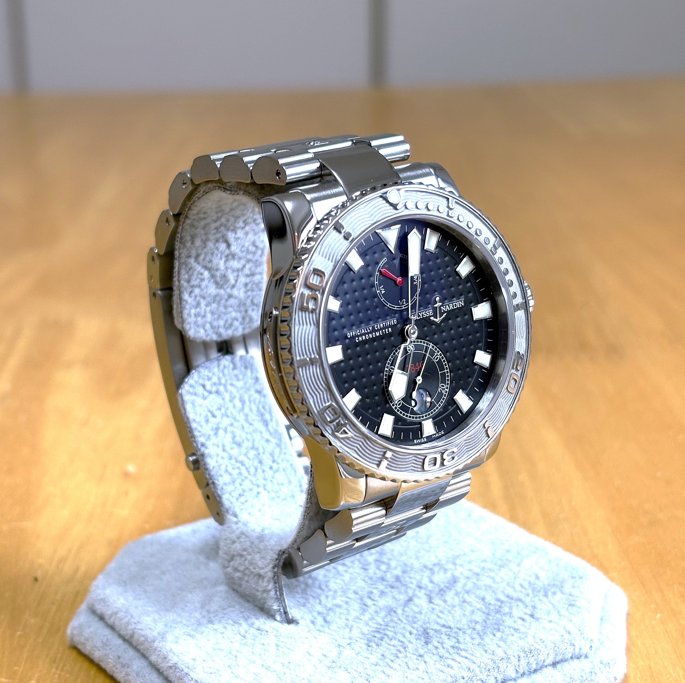 Ulysse Nardin Maxi Marine Diver 263-33-3/92 Used Very Good condition