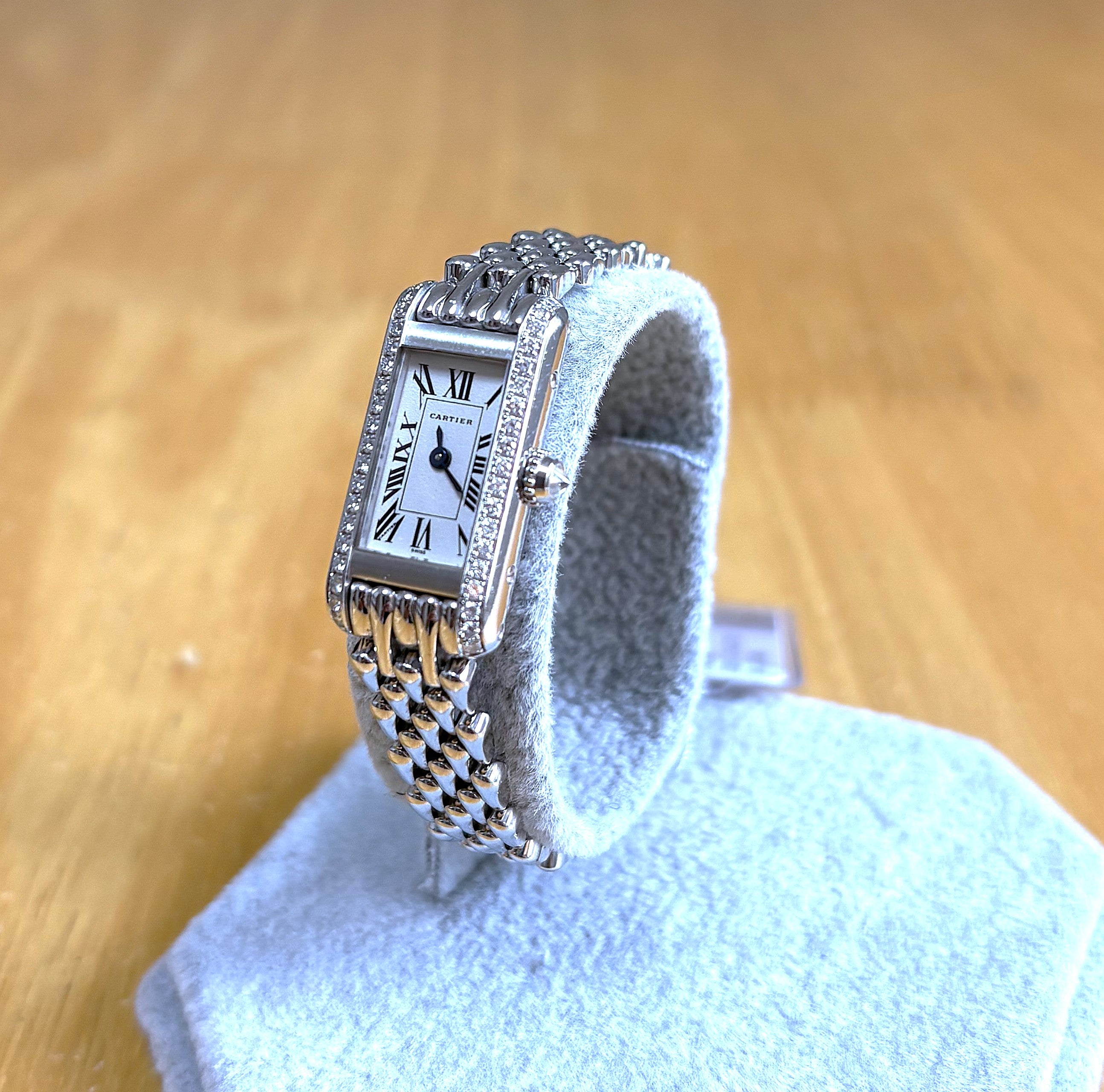Cartier Tank Allonge WB3026U3 (used condition)