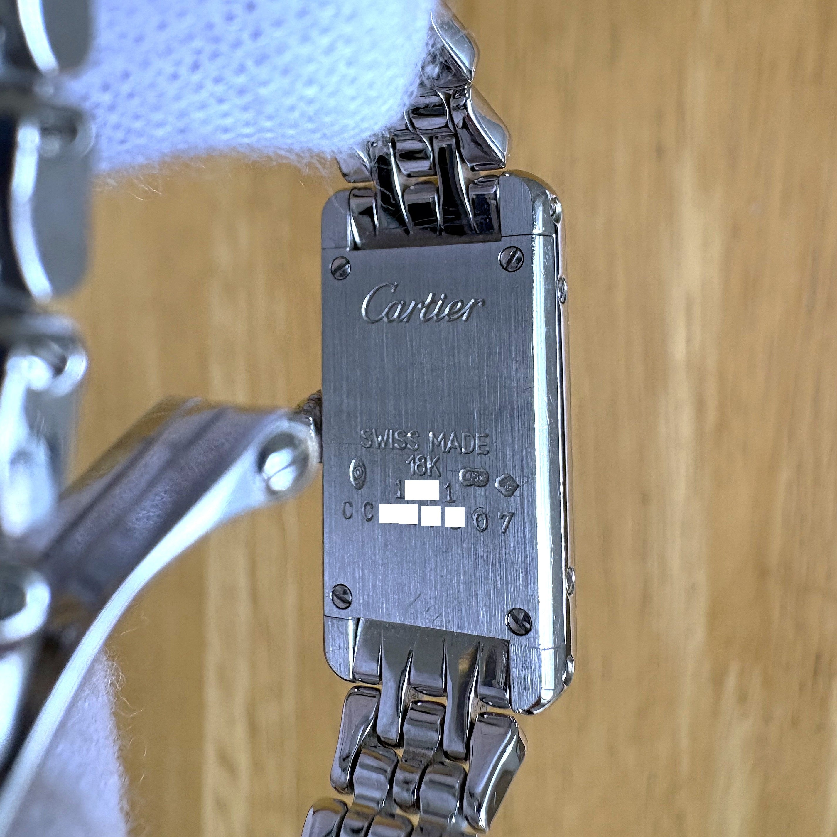 Cartier Tank Allonge WB3026U3 (used condition)