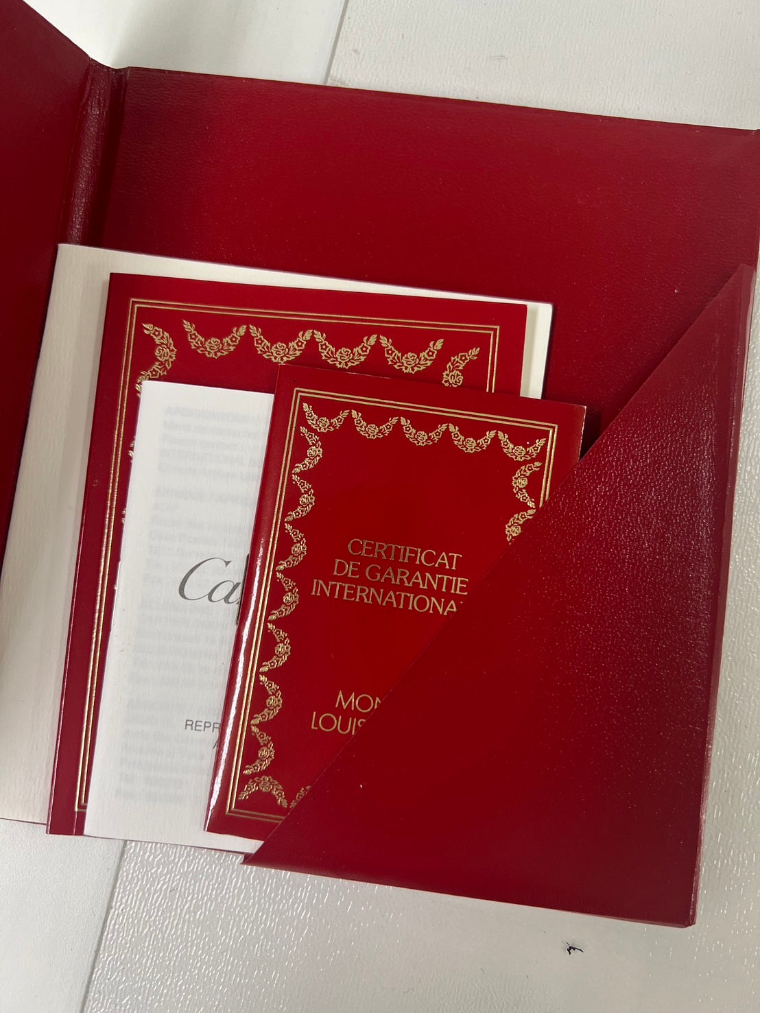 Cartier Tank Allonge WB3026U3 (used condition)