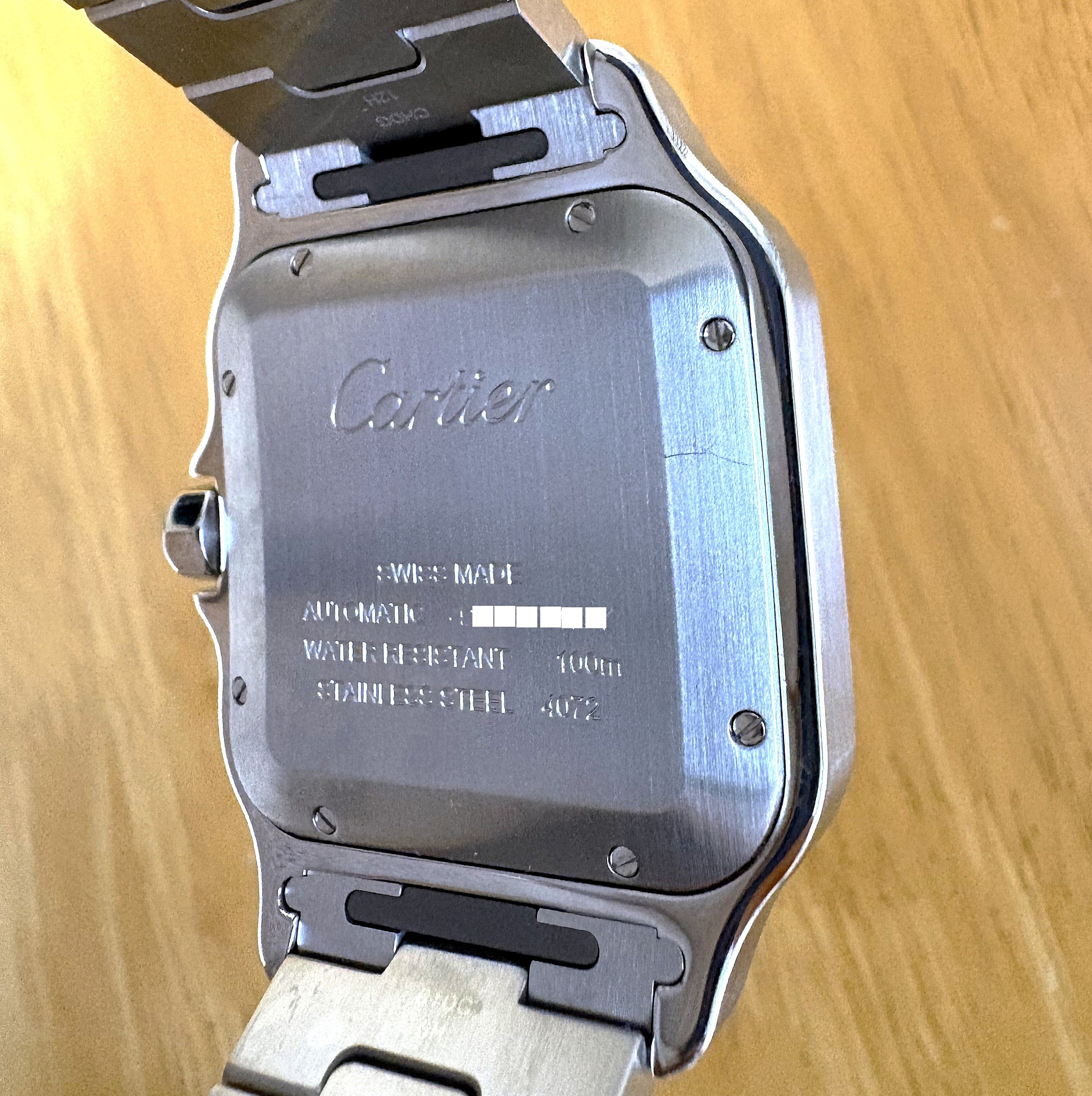 Cartier Santos De Cartier LM WSSA0062 Unworn / Full Set