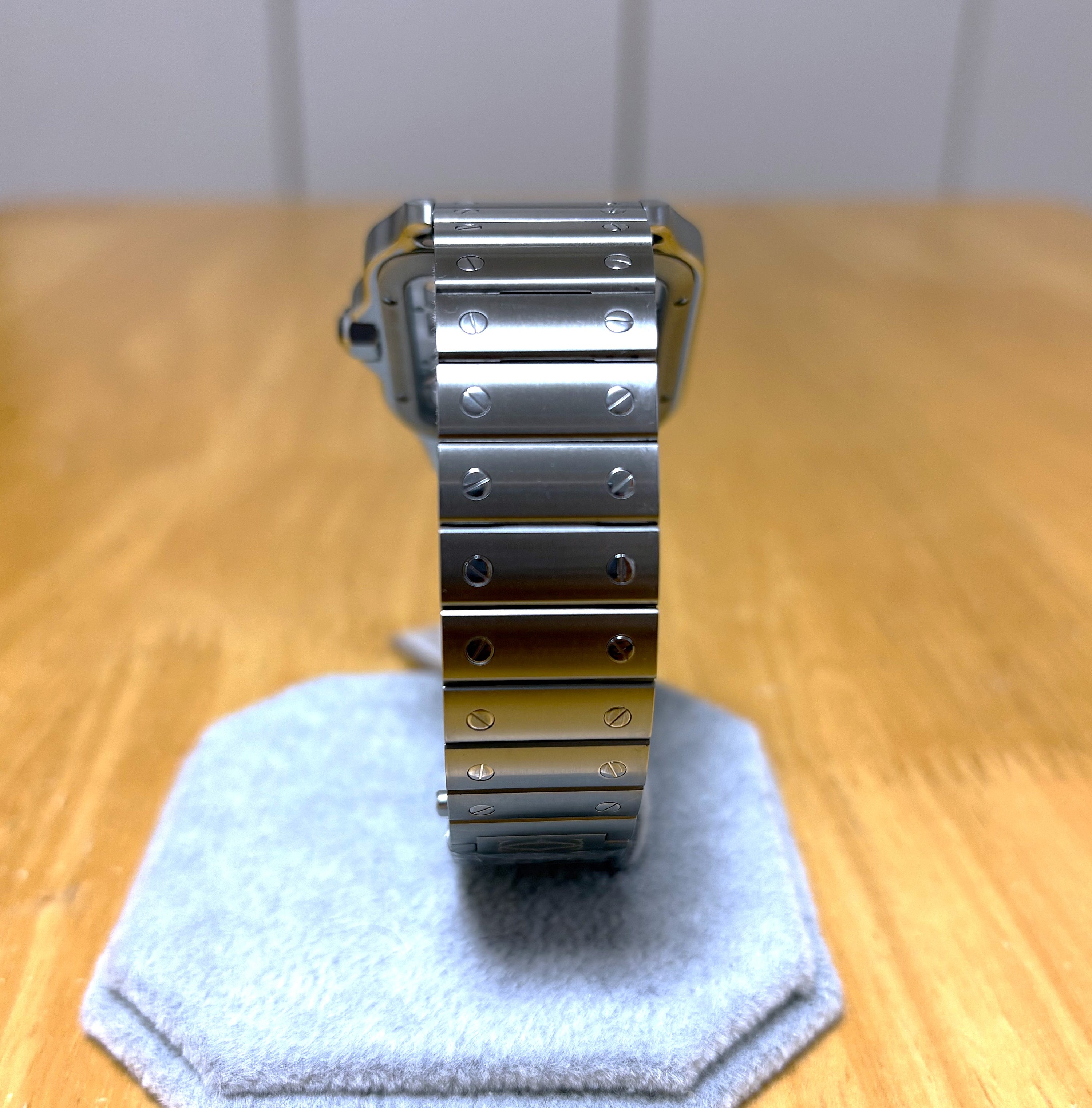 Cartier Santos De Cartier Skeleton WHSA0015 Unworn Full Set