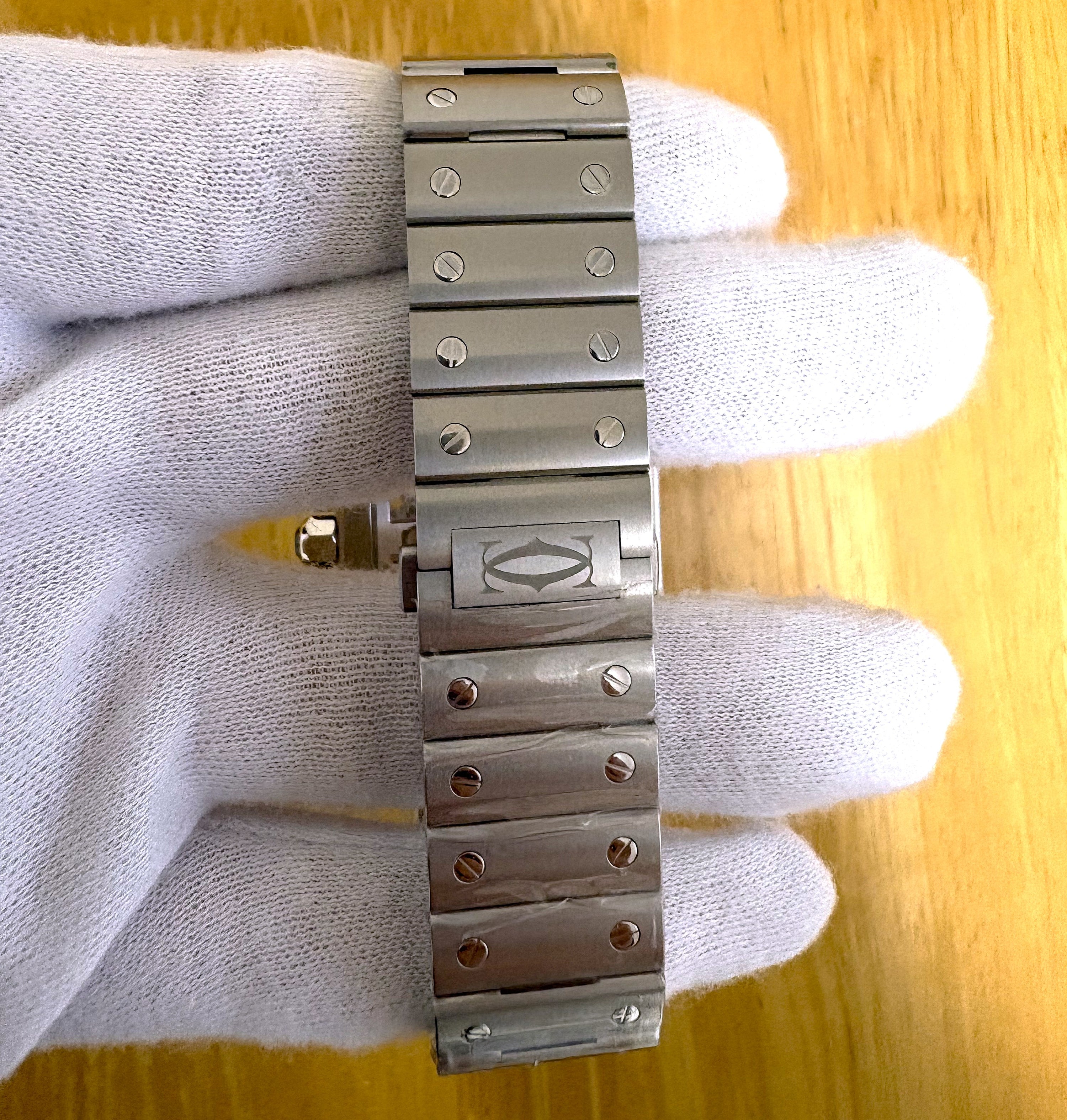 Cartier Santos De Cartier Skeleton WHSA0015 Unworn Full Set