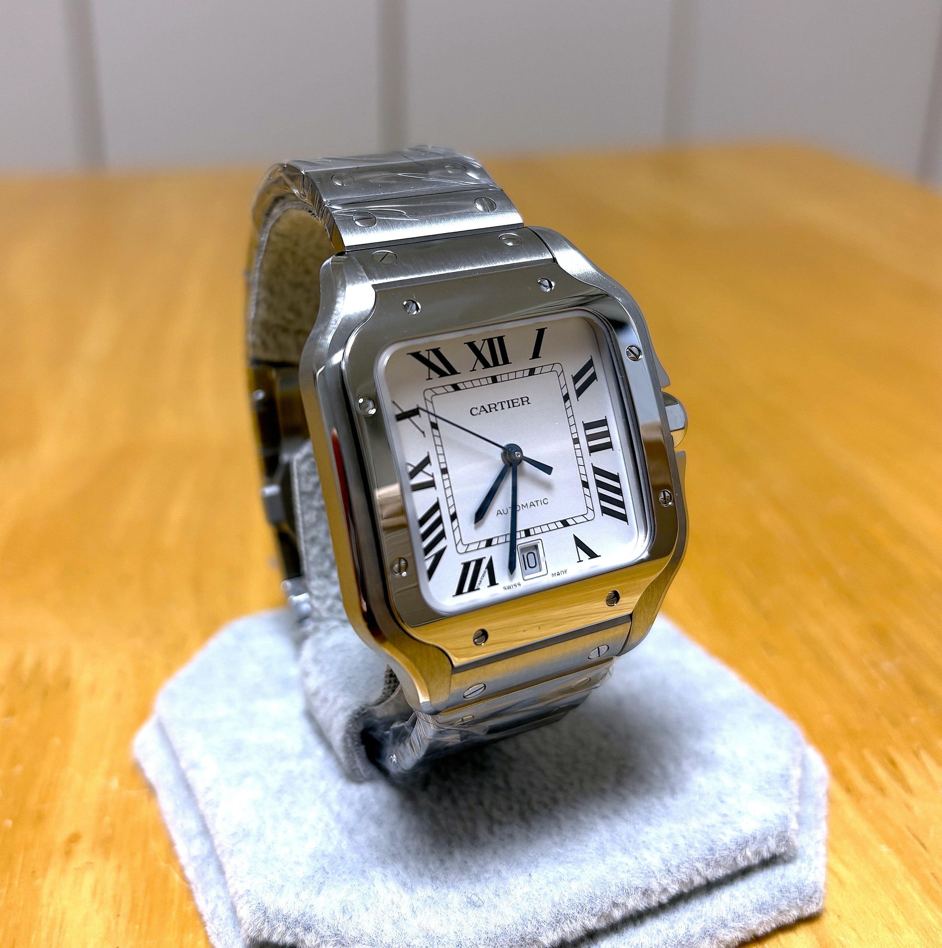 Cartier Santos De Cartier WSSA0018 Unworn / Full Set