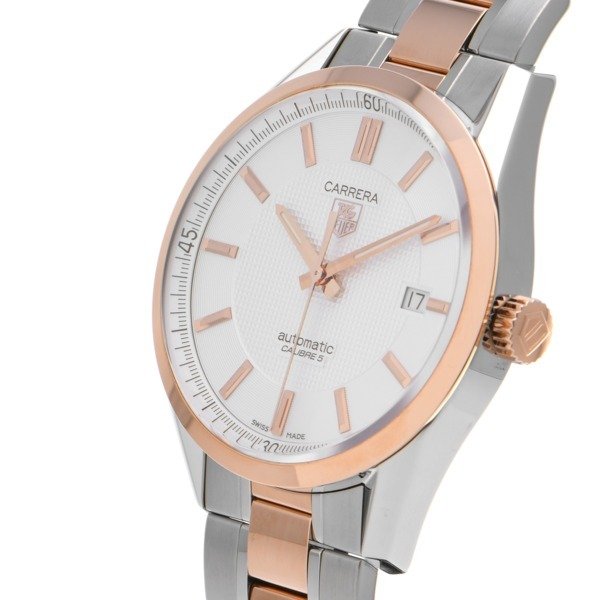 Tag heuer carrera deals calibre 5 rose gold